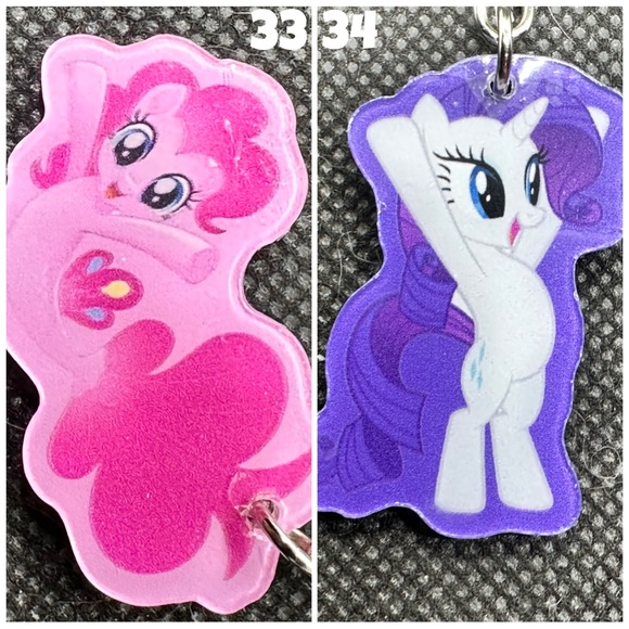 My Little Pony KBK Acrylic Keychains - Picture 10 of 10